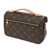LOUIS VUITTON ルイヴィトン モノグラム ポシェットメティス EW 2WAY ブラウン M41462 レディース モノグラムキャンバス ハンドバッグ Aランク 中古 銀蔵