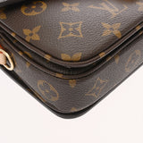 LOUIS VUITTON ルイヴィトン モノグラム ポシェットメティス EW 2WAY ブラウン M41462 レディース モノグラムキャンバス ハンドバッグ Aランク 中古 銀蔵
