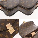 LOUIS VUITTON ルイヴィトン モノグラム ポシェットメティス EW 2WAY ブラウン M41462 レディース モノグラムキャンバス ハンドバッグ Aランク 中古 銀蔵
