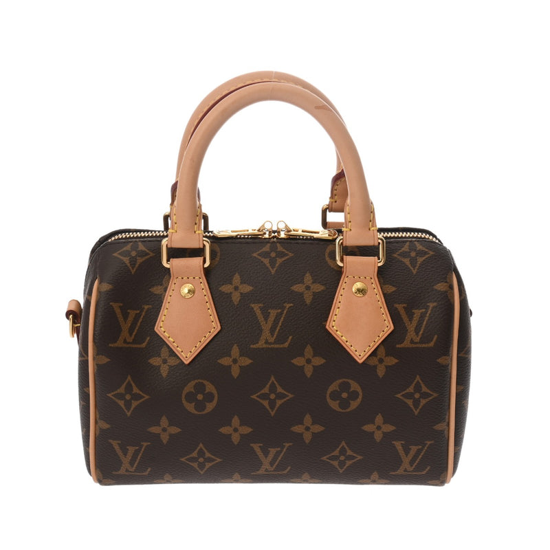 LOUIS VUITTON ルイヴィトン モノグラム スピーディ バンドリエール 20 2WAY ブラウン M46234 レディース モノグラムキャンバス ハンドバッグ 新同 中古 銀蔵