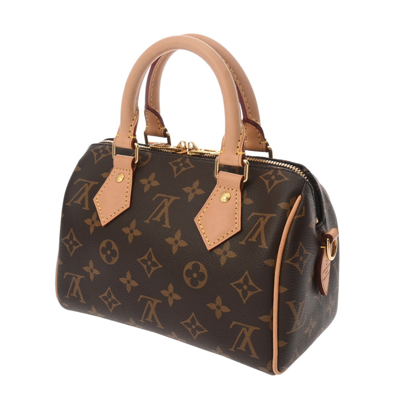 LOUIS VUITTON ルイヴィトン モノグラム スピーディ バンドリエール 20 2WAY ブラウン M46234 レディース モノグラムキャンバス ハンドバッグ 新同 中古 銀蔵