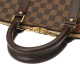 LOUIS VUITTON ルイヴィトン ダミエ キーポル バンドリエール 55 2WAY ブラウン N41414 ユニセックス ダミエキャンバス ボストンバッグ 新同 中古 銀蔵