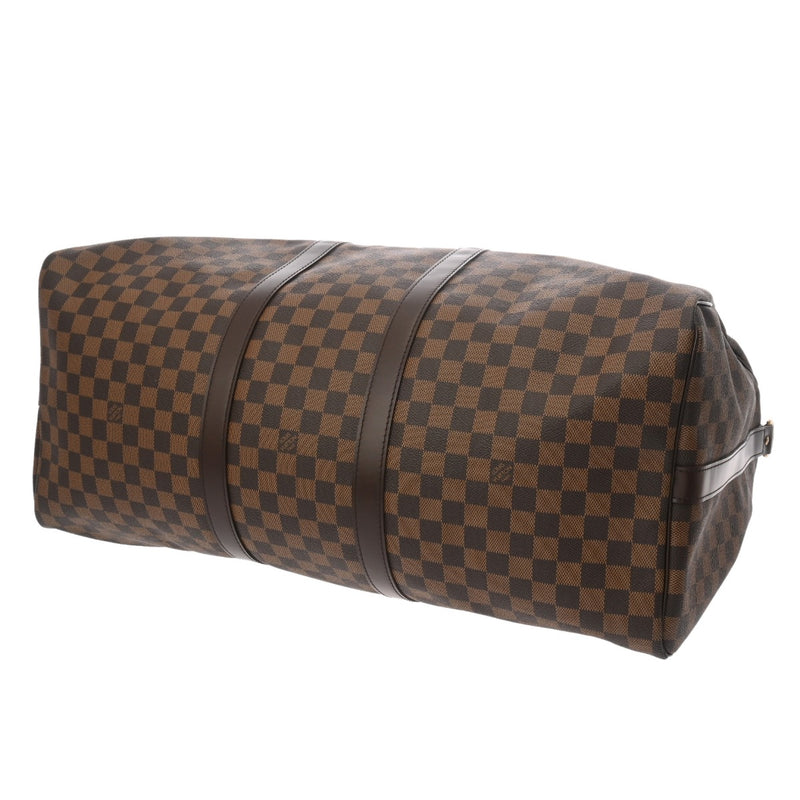LOUIS VUITTON ルイヴィトン ダミエ キーポル バンドリエール 55 2WAY ブラウン N41414 ユニセックス ダミエキャンバス ボストンバッグ 新同 中古 銀蔵