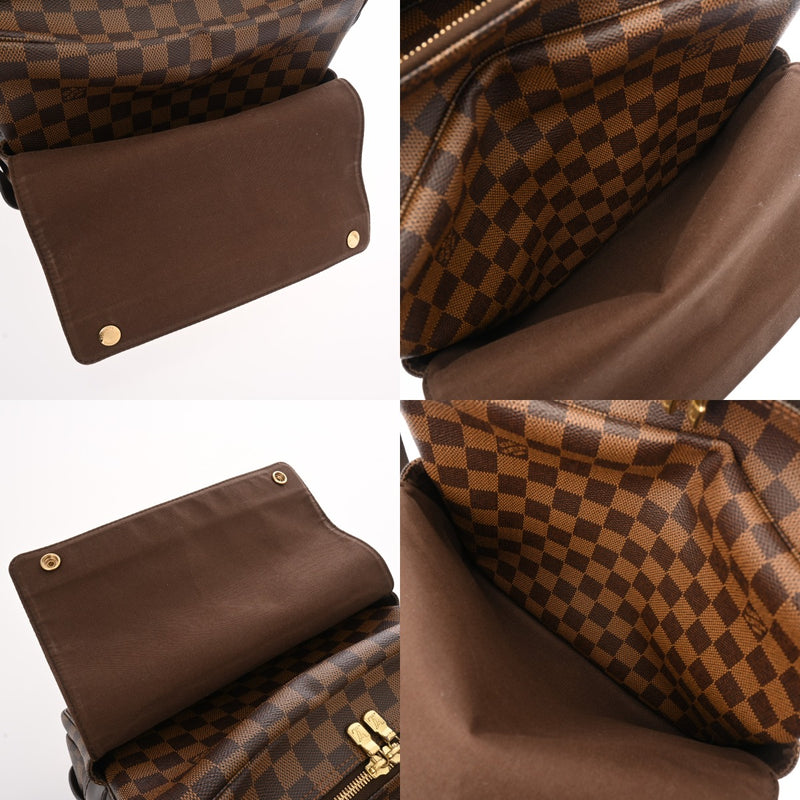 LOUIS VUITTON ルイヴィトン ダミエ ナヴィグリオ ブラウン N45255 ユニセックス ダミエキャンバス ショルダーバッグ ABランク 中古 銀蔵