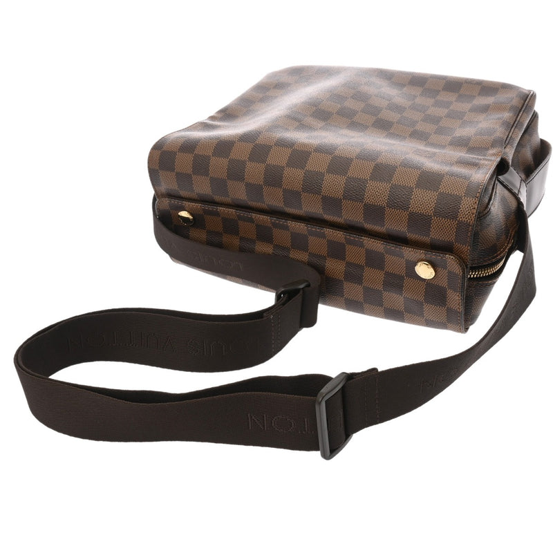 LOUIS VUITTON ルイヴィトン ダミエ ナヴィグリオ ブラウン N45255 ユニセックス ダミエキャンバス ショルダーバッグ ABランク 中古 銀蔵