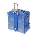 LOUIS VUITTON ルイヴィトン モノグラム クラウズ ビジューサックスクエアード ブルー MP2792 メンズ モノグラムキャンバス ポーチ Aランク 中古 銀蔵