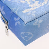 LOUIS VUITTON ルイヴィトン モノグラム クラウズ ビジューサックスクエアード ブルー MP2792 メンズ モノグラムキャンバス ポーチ Aランク 中古 銀蔵