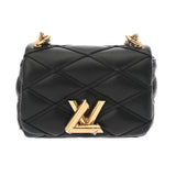 LOUIS VUITTON ルイヴィトン PICO GO-14 ノワール M23625 レディース ラムレザー ショルダーバッグ 新同 中古 銀蔵