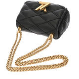 LOUIS VUITTON ルイヴィトン PICO GO-14 ノワール M23625 レディース ラムレザー ショルダーバッグ 新同 中古 銀蔵