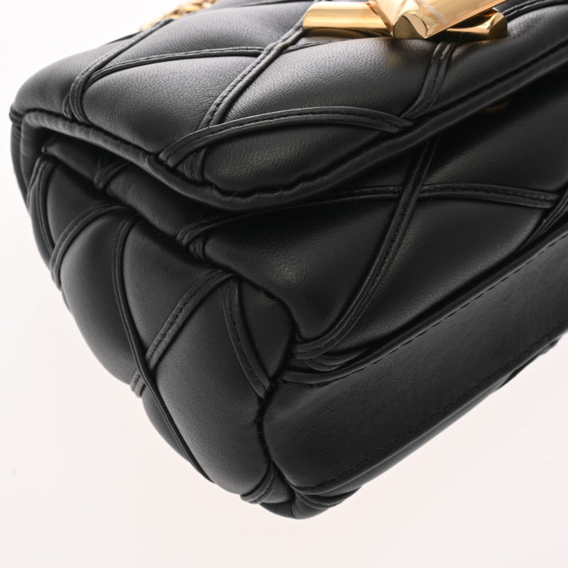 LOUIS VUITTON ルイヴィトン PICO GO-14 ノワール M23625 レディース ラムレザー ショルダーバッグ 新同 中古 銀蔵