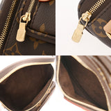 LOUIS VUITTON ルイヴィトン モノグラム ミニバムバッグ ブラウン M82335 レディース モノグラムキャンバス ショルダーバッグ 新同 中古 銀蔵