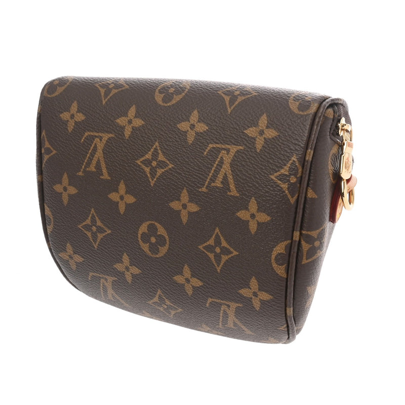 LOUIS VUITTON ルイヴィトン モノグラム ミニバムバッグ ブラウン M82335 レディース モノグラムキャンバス ショルダーバッグ 新同 中古 銀蔵