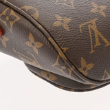 LOUIS VUITTON ルイヴィトン モノグラム ミニバムバッグ ブラウン M82335 レディース モノグラムキャンバス ショルダーバッグ 新同 中古 銀蔵
