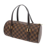 LOUIS VUITTON ルイヴィトン ダミエ パピヨン PM ブラウン N51304 レディース ダミエキャンバス ハンドバッグ ABランク 中古 銀蔵