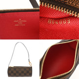 LOUIS VUITTON ルイヴィトン ダミエ パピヨン GM ブラウン N51303 レディース ダミエキャンバス ハンドバッグ Aランク 中古 銀蔵