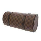 LOUIS VUITTON ルイヴィトン ダミエ パピヨン GM ブラウン N51303 レディース ダミエキャンバス ハンドバッグ Aランク 中古 銀蔵