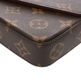 LOUIS VUITTON ルイヴィトン モノグラム ポシェットフェリシー フューシャ M81896 レディース モノグラムキャンバス ショルダーバッグ 新同 中古 銀蔵