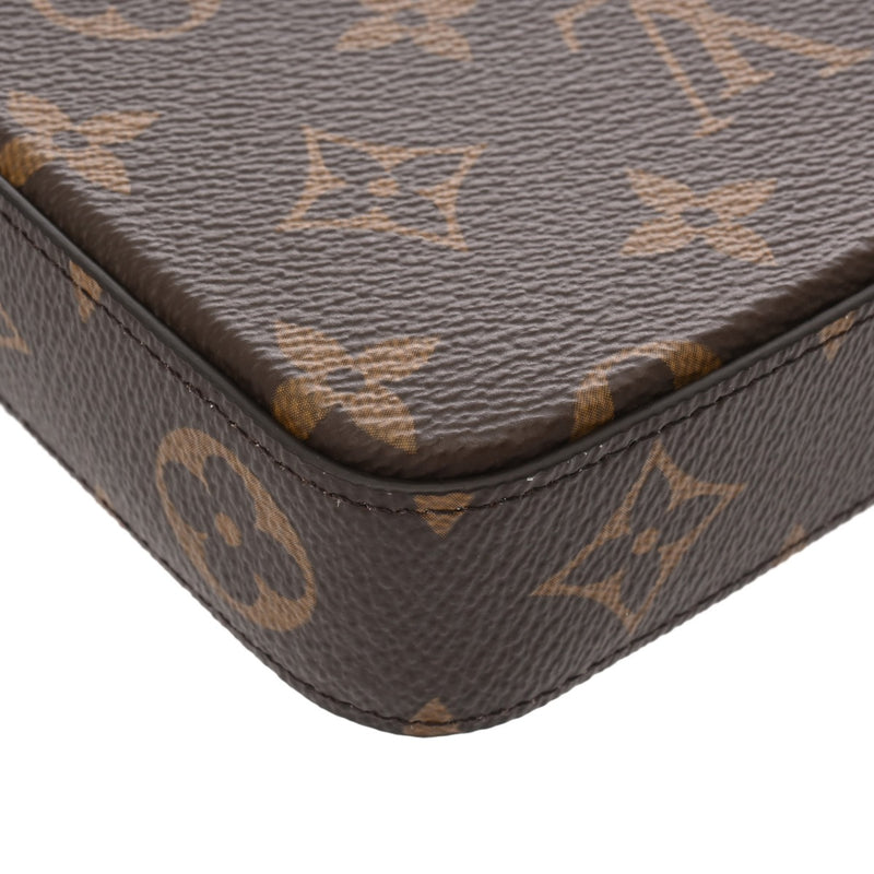 LOUIS VUITTON ルイヴィトン モノグラム ポシェットフェリシー フューシャ M81896 レディース モノグラムキャンバス ショルダーバッグ 新同 中古 銀蔵