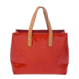 LOUIS VUITTON ルイヴィトン モノグラムヴェルニ リード PM ルージュ M91088 レディース ヴェルニ ハンドバッグ ABランク 中古 銀蔵