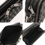 CHRISTIAN DIOR クリスチャンディオール オブリーク ショルダージップポーチ ネイビー 20BBC119YSE‐H05E メンズ ジャガード レザー ショルダーバッグ ABランク 中古 銀蔵