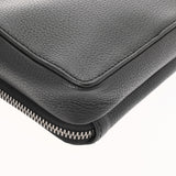 CHRISTIAN DIOR クリスチャンディオール ダブルジップ ポケットショルダー ブラック メンズ レザー ショルダーバッグ ABランク 中古 銀蔵