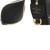 LOUIS VUITTON ルイヴィトン モノグラムアンプラント ミニポシェット アクセソワール ノワール M80732 レディース レザー アクセサリーポーチ Aランク 中古 銀蔵