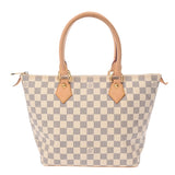 LOUIS VUITTON ルイヴィトン ダミエアズール サレヤPM ホワイト N51186 レディース ダミエキャンバス ハンドバッグ ABランク 中古 銀蔵