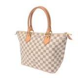 LOUIS VUITTON ルイヴィトン ダミエアズール サレヤPM ホワイト N51186 レディース ダミエキャンバス ハンドバッグ ABランク 中古 銀蔵