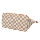 LOUIS VUITTON ルイヴィトン ダミエアズール サレヤPM ホワイト N51186 レディース ダミエキャンバス ハンドバッグ ABランク 中古 銀蔵