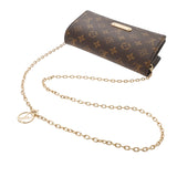 LOUIS VUITTON ルイヴィトン モノグラム ウォレットオンチェーンリリー 2WAYクラッチ ブラウン M82509 レディース モノグラムキャンバス ショルダーバッグ 未使用 銀蔵