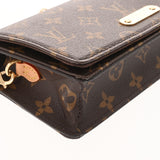 LOUIS VUITTON ルイヴィトン モノグラム ウォレットオンチェーンリリー 2WAYクラッチ ブラウン M82509 レディース モノグラムキャンバス ショルダーバッグ 未使用 銀蔵