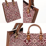 LOUIS VUITTON ルイヴィトン モノグラム SINCE 1854 プティット サックプラ 2WAY ボルドー M69846 レディース キャンバス ハンドバッグ Bランク 中古 銀蔵
