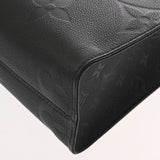 LOUIS VUITTON ルイヴィトン モノグラムアンプラント オンザゴー PM 2WAY ノワール M45653 レディース レザー ハンドバッグ Aランク 中古 銀蔵