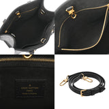 LOUIS VUITTON ルイヴィトン モノグラムアンプラント オンザゴー PM 2WAY ノワール M45653 レディース レザー ハンドバッグ Aランク 中古 銀蔵