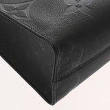 LOUIS VUITTON ルイヴィトン モノグラムアンプラント オンザゴー PM 2WAY ノワール M45653 レディース レザー ハンドバッグ Aランク 中古 銀蔵