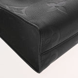LOUIS VUITTON ルイヴィトン モノグラムアンプラント オンザゴー PM 2WAY ノワール M45653 レディース レザー ハンドバッグ Aランク 中古 銀蔵