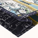 CHRISTIAN DIOR クリスチャンディオール ブックトート ミディアム ブルーコンステレーション ネイビー レディース キャンバス ハンドバッグ Aランク 中古 銀蔵