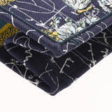 CHRISTIAN DIOR クリスチャンディオール ブックトート ミディアム ブルーコンステレーション ネイビー レディース キャンバス ハンドバッグ Aランク 中古 銀蔵