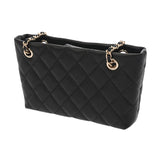 CHANEL シャネル マトラッセ クラシックチェーンクラッチ ミニ ブラック AP4423 レディース キャビアスキン ショルダーバッグ 新同 中古 銀蔵