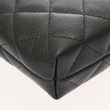 CHANEL シャネル マトラッセ クラシックチェーンクラッチ ミニ ブラック AP4423 レディース キャビアスキン ショルダーバッグ 新同 中古 銀蔵