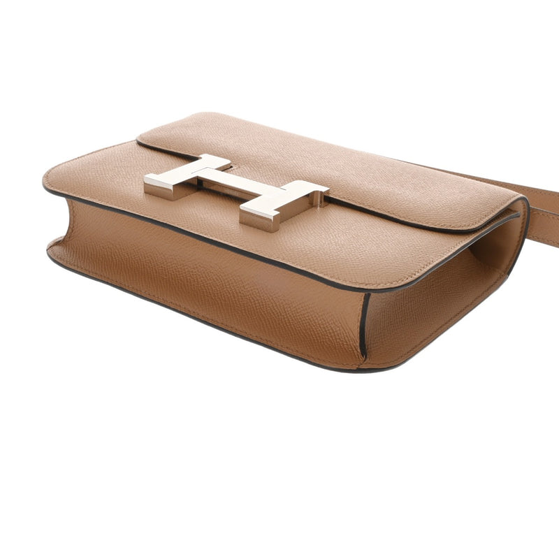HERMES エルメス コンスタンス 24 ミロワール チャイ U刻印(2022年頃) レディース ヴォーエプソン ショルダーバッグ Aランク 中古 銀蔵