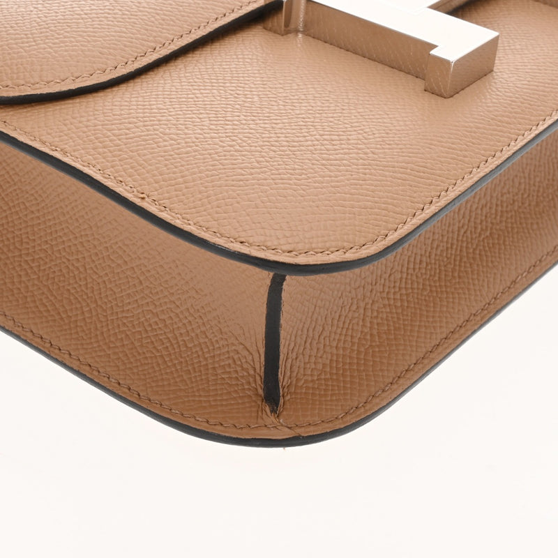 HERMES エルメス コンスタンス 24 ミロワール チャイ U刻印(2022年頃) レディース ヴォーエプソン ショルダーバッグ Aランク 中古 銀蔵