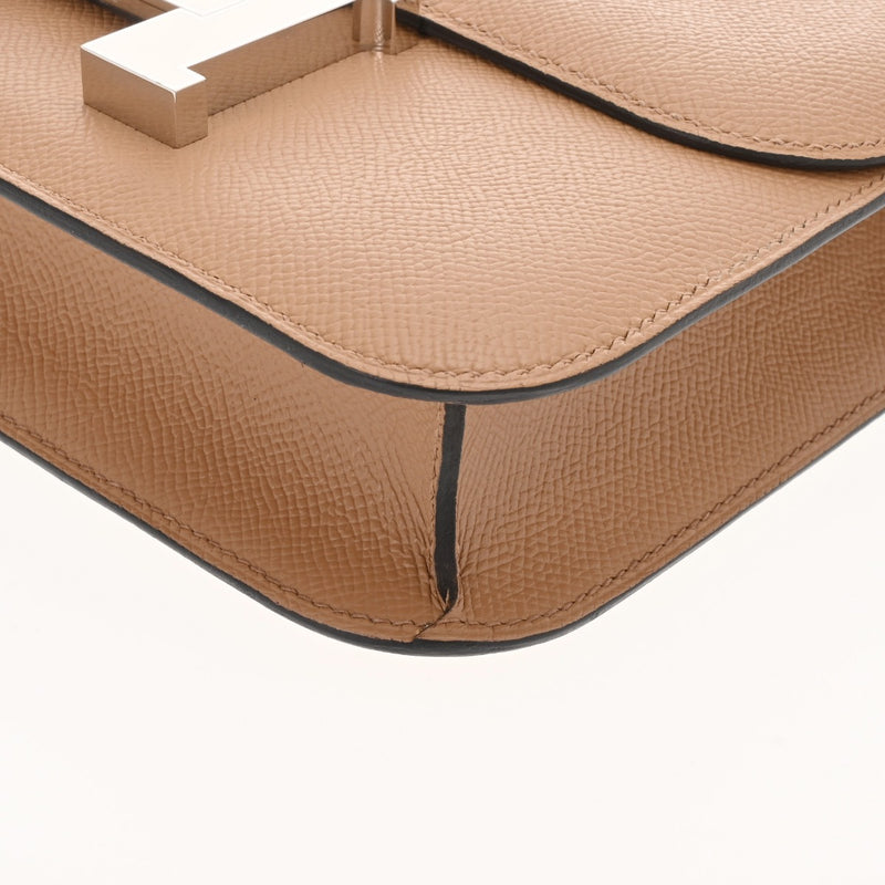 HERMES エルメス コンスタンス 24 ミロワール チャイ U刻印(2022年頃) レディース ヴォーエプソン ショルダーバッグ Aランク 中古 銀蔵