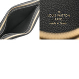 LOUIS VUITTON ルイヴィトン モノグラムアンプラント ポシェットドゥーブルジップ ブラック/ベージュ M80787 レディース レザー ショルダーバッグ Aランク 中古 銀蔵