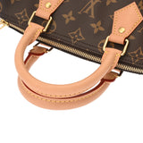 LOUIS VUITTON ルイヴィトン モノグラム スピーディ 25 新型 ブラウン M41109 レディース モノグラムキャンバス ハンドバッグ Aランク 中古 銀蔵