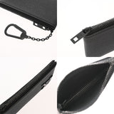 LOUIS VUITTON ルイヴィトン アエログラム ポシェットクレ ノワール M81031 メンズ レザー コインケース Aランク 中古 銀蔵