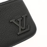 LOUIS VUITTON ルイヴィトン アエログラム ポシェットクレ ノワール M81031 メンズ レザー コインケース Aランク 中古 銀蔵