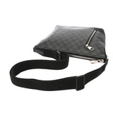 LOUIS VUITTON ルイヴィトン ダミエグラフィット ミック PM 黒/グレー N41211 メンズ ダミエキャンバス ショルダーバッグ Aランク 中古 銀蔵