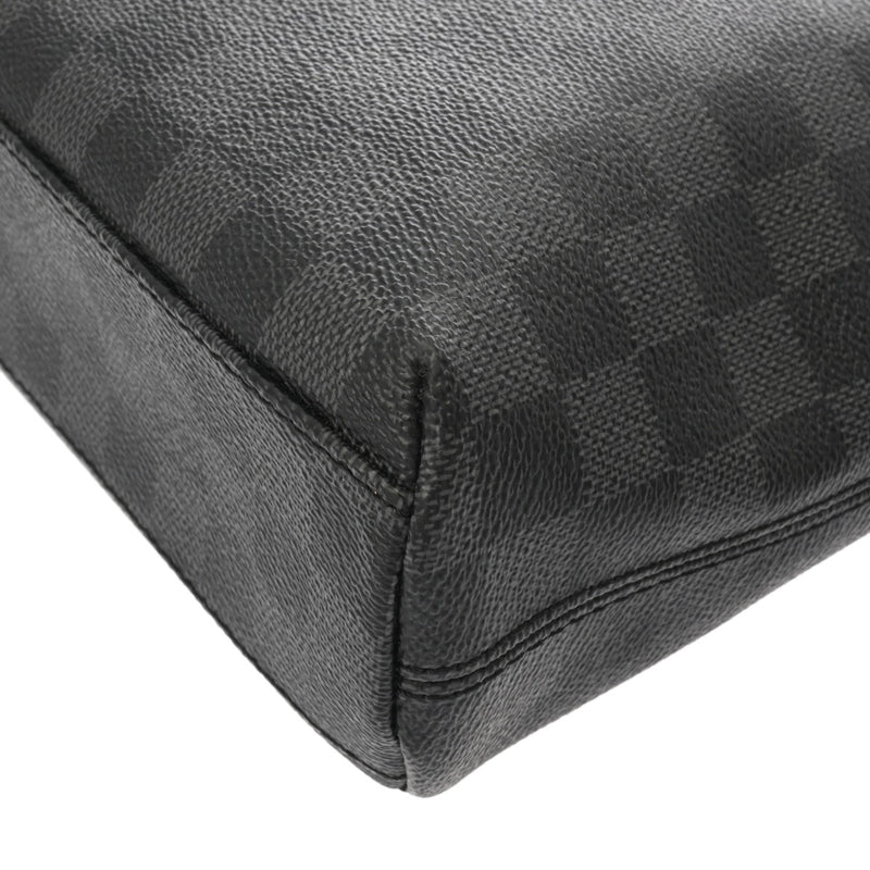 LOUIS VUITTON ルイヴィトン ダミエグラフィット ミック PM 黒/グレー N41211 メンズ ダミエキャンバス ショルダーバッグ Aランク 中古 銀蔵