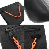 LOUIS VUITTON ルイヴィトン モノグラムレザー ポシェット A4 ブラック/オレンジ M67461 メンズ トリヨンレザー クラッチバッグ Aランク 中古 銀蔵